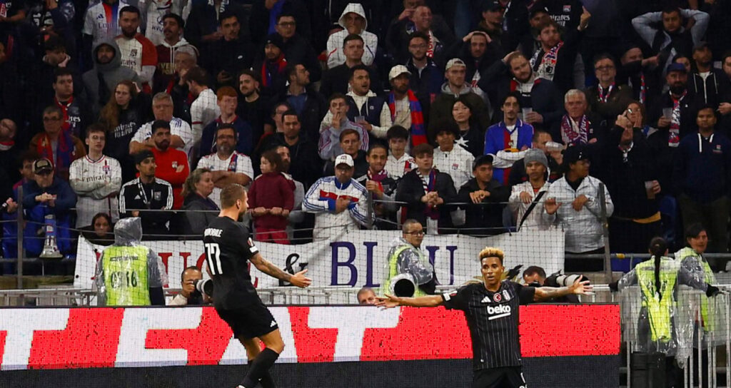 Beşiktaş, Lyon’u Deplasmanda 1-0 Yenerek İlk Puanını Aldı