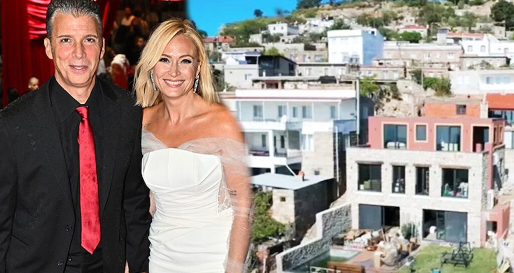 Ceyda Düvenci köye taş ev yaptırdı…