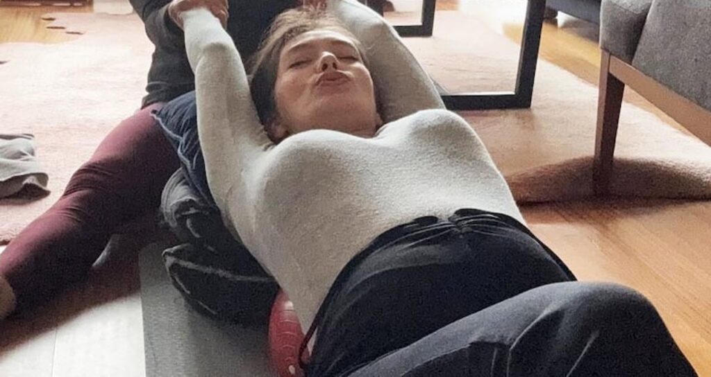 Neslihan Atagül hamile pilatesiyle doğuma hazırlanıyor