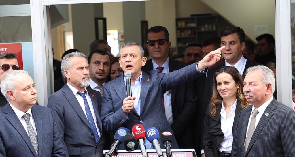 CHP Genel Başkanı Özel: ”Erdoğan’a ‘Aday burada, arkasında biz varız’ diyeceğiz”