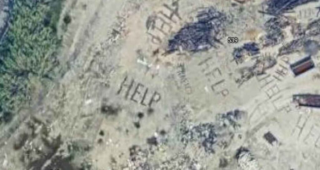 Google Haritalar’da gizemli yardım çığlıkları: Şehir tedirgin…