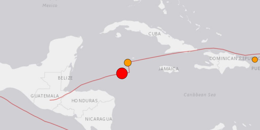 Karayip Denizi’nde 7.6 büyüklüğünde deprem! T