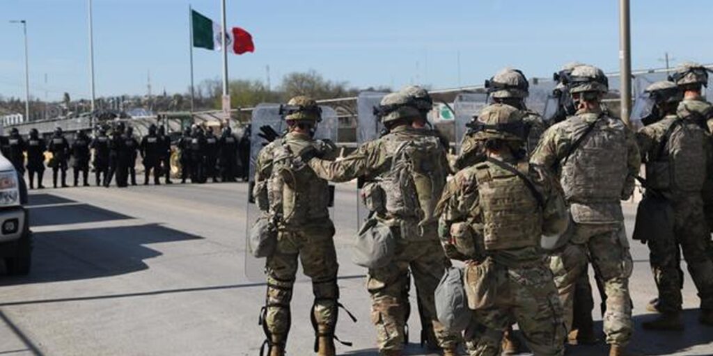 Meksika, ABD sınırına asker konuşlandırmaya başladı