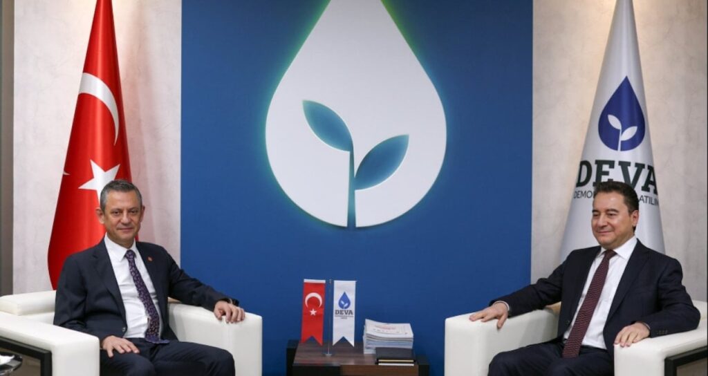 Özgür Özel, Ali Babacan’ı ziyaret etti
