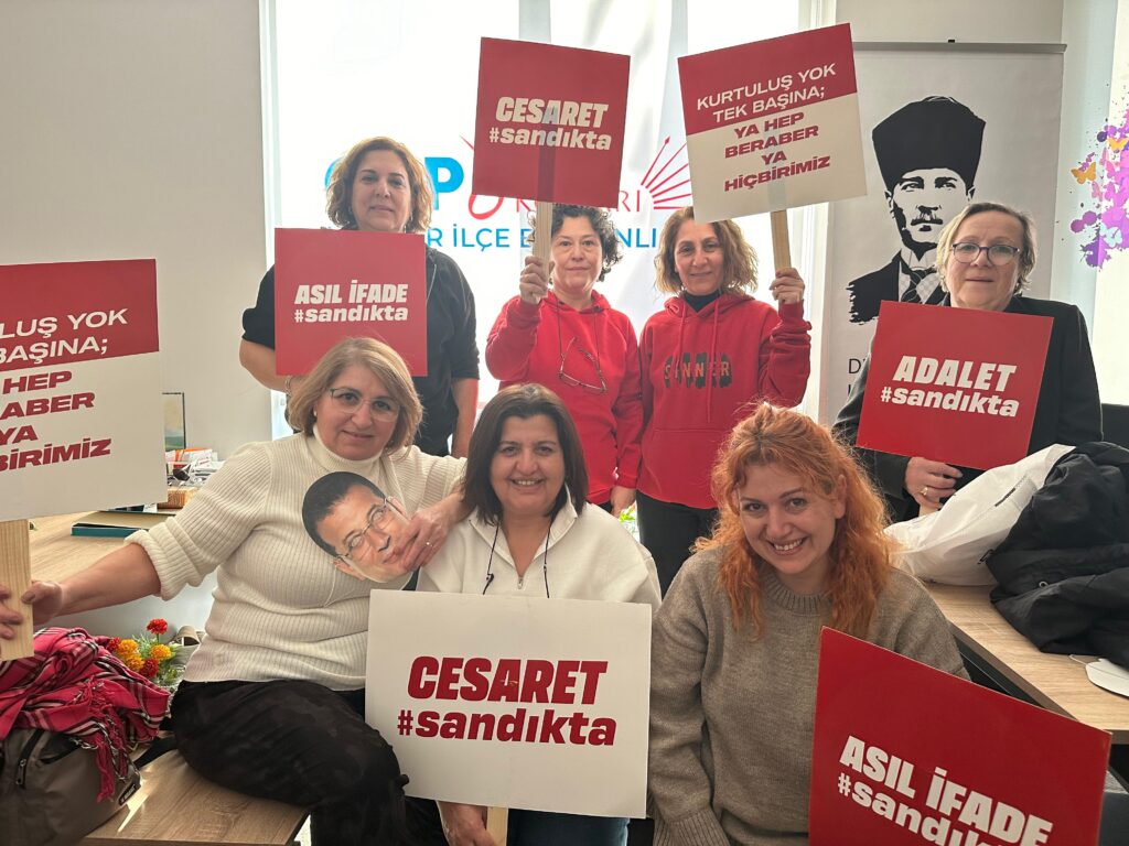 İmamoğlu’na Nilüferli Sosyaldemokrat Kadınlardan Tam Destek!