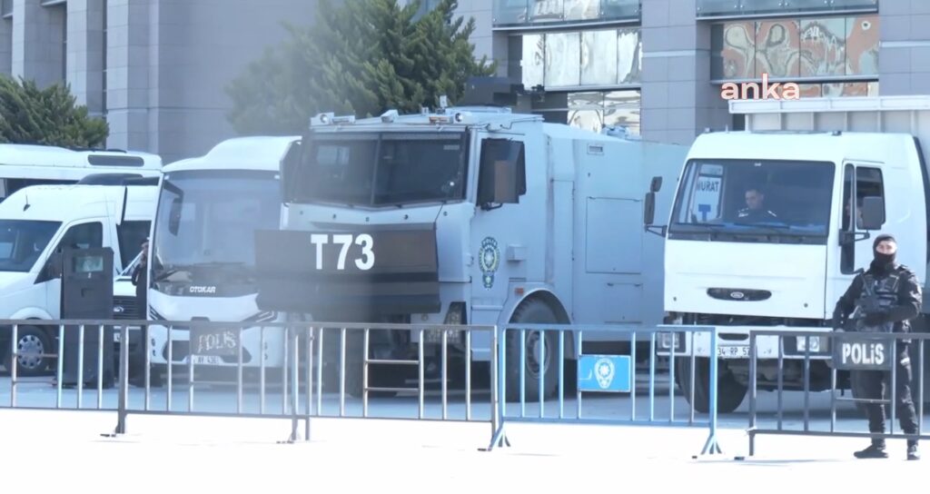 İmamoğlu’nun ifade vereceği Çağlayan’da yoğun güvenlik önlemi