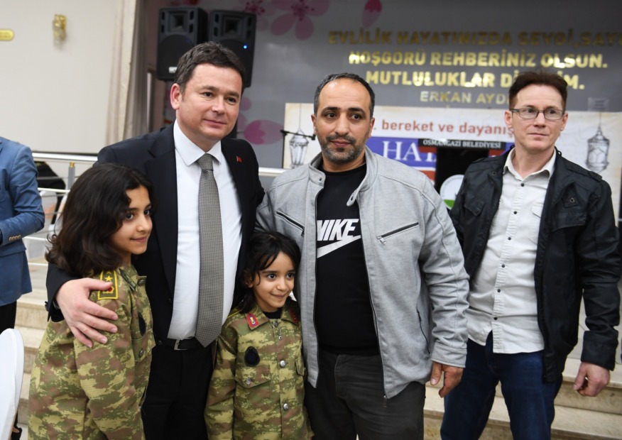 Osmangazi Belediyesi’nden şehit ve gazi ailelerine iftar
