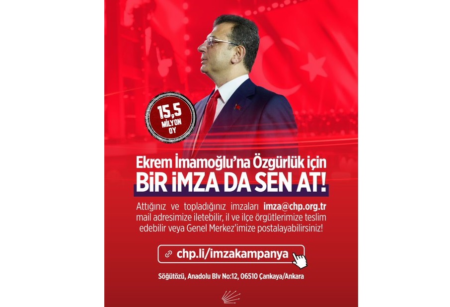 “Özgürlük ve Erken Seçim”
