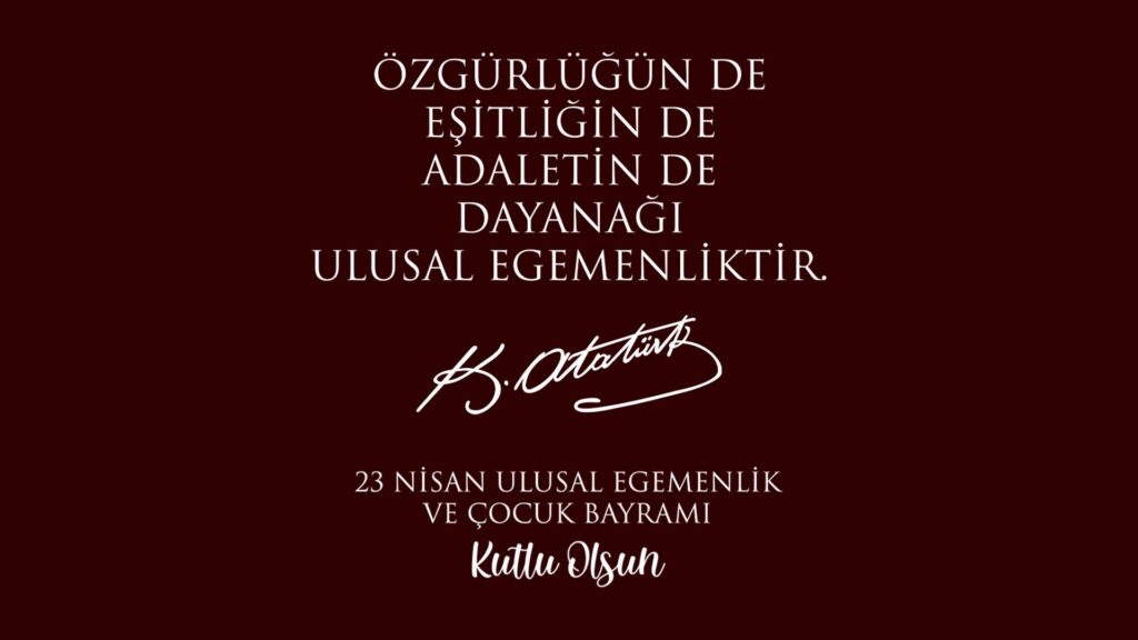 Özgürlüğün de, eşitliğin de adaletin de dayanağı ulusal egemenliktir.