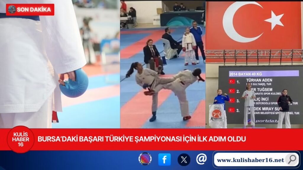 Bursa’daki Başarı Türkiye Şampiyonası İçin İlk Adım Oldu
