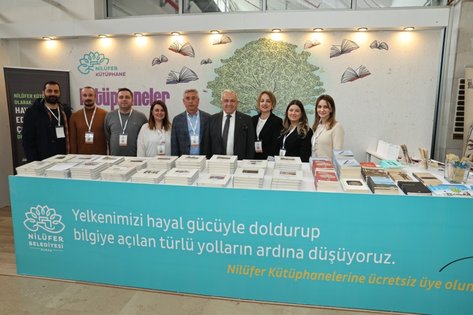 Nilüfer Belediyesi Bursa 22’nci Kitap Fuarı’nda  