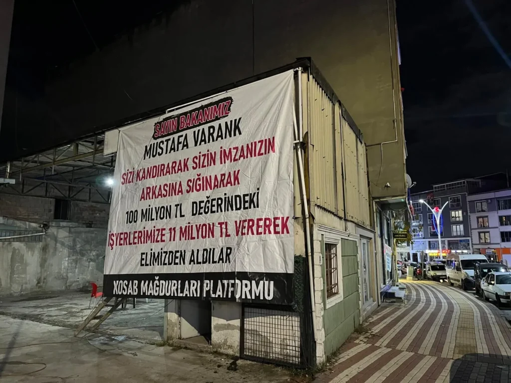 KESTEL KOSAB MAĞDURLARI İSYANDA: MAHKEME KARARI BEKLENMEDEN YIKIMLAR GERÇEKLEŞTİRİLDİ