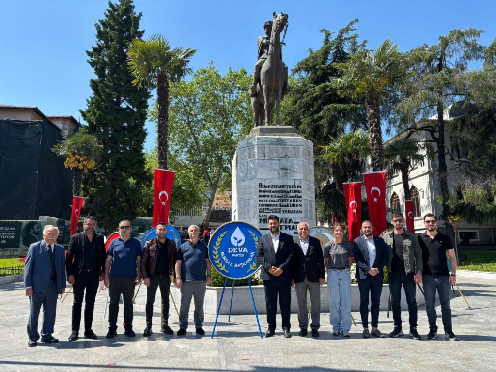 DEVA Partisi Bursa İl Başkanı Tayfun Öztürk’ten 19 Mayıs Mesajı: “19 Mayıs, Bağımsızlık Ruhunun, Gençliğin ve Umudun Adıdır”