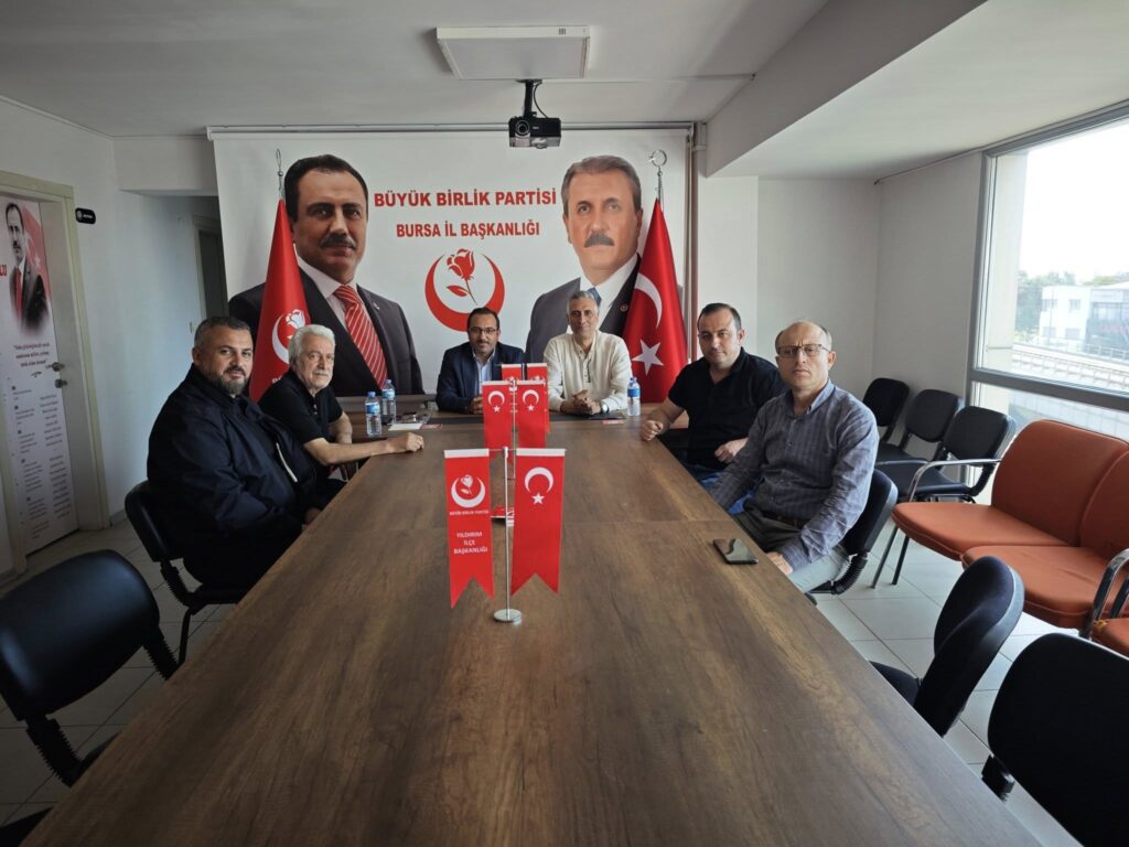 EMEDFED Bursa İl Yönetimi’nden BBP İl Başkanı Eyüp Eken’e Ziyaret