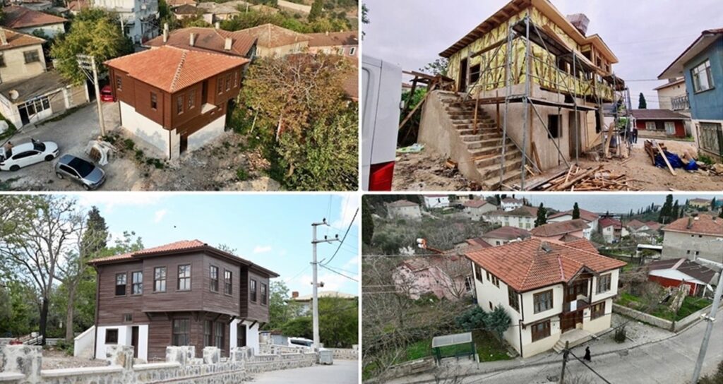 600 yıllık Osmanlı mirası evler gün yüzüne çıkıyor