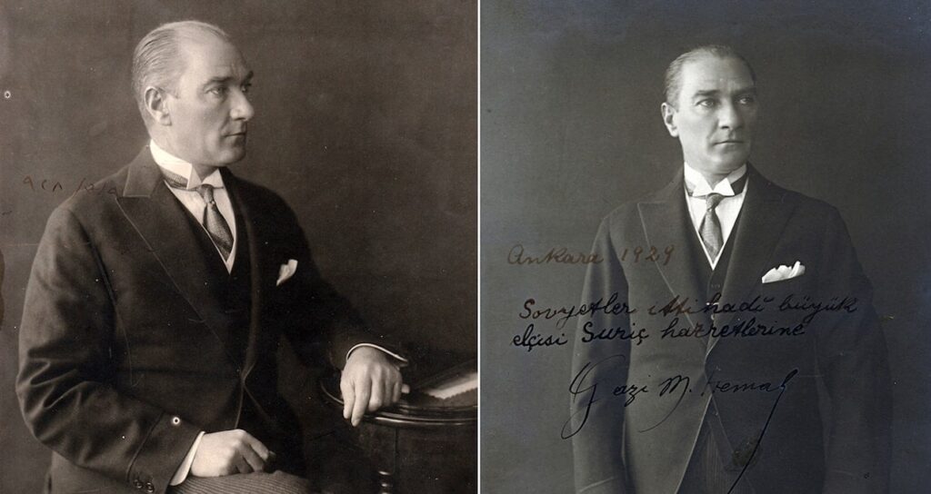 Atatürk’ün 98 yıl önce çekilen fotoğrafları ve videosu ortaya çıktı!