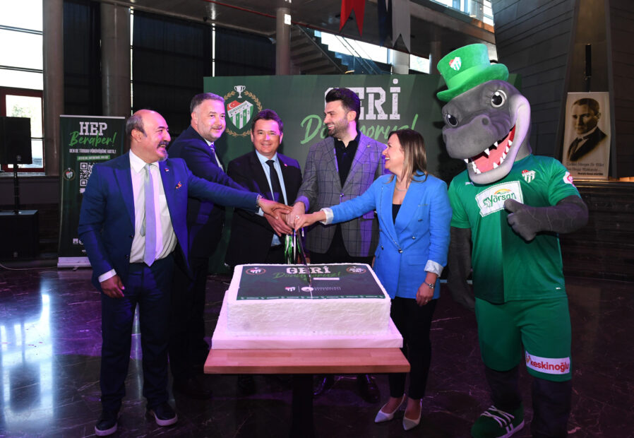 Başkanlar Osmangazi’de Bursaspor’u konuştu