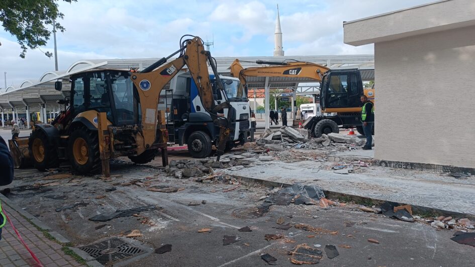 Bursa Terminali’nde altyapı çalışmaları hızlandı