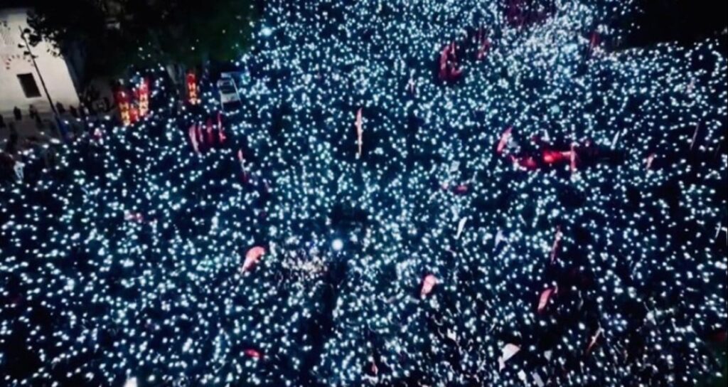 CHP mitingine karartma!