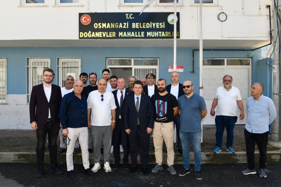 Erkan Aydın Doğanevler mahalle sakinleriyle buluştu