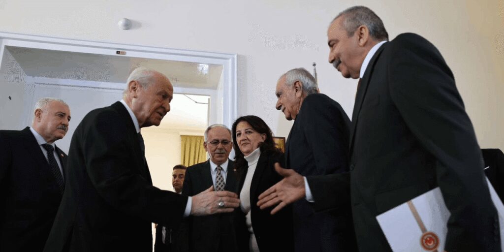 MHP-DEM görüşmesine Bahçeli de katıldı