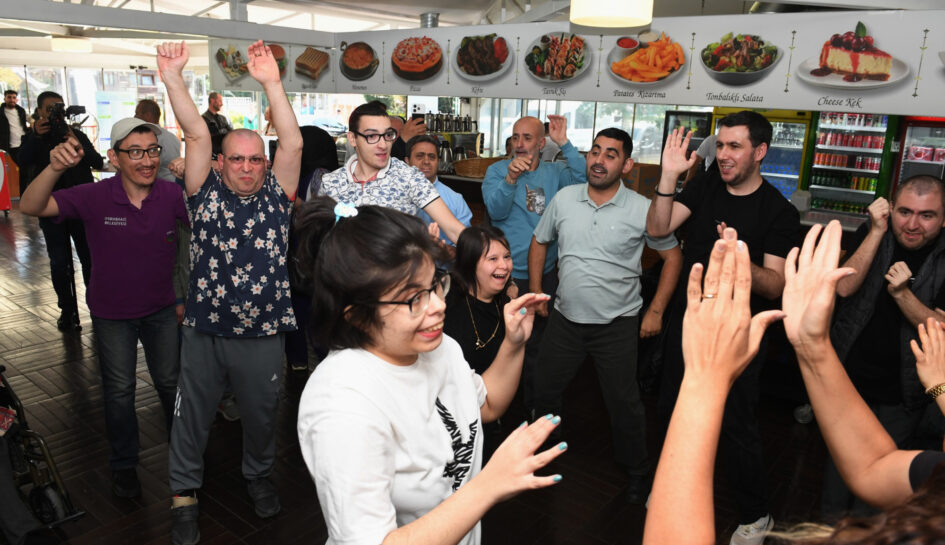 Özel gereksinimli bireyler Osmangazi’de çok mutlu