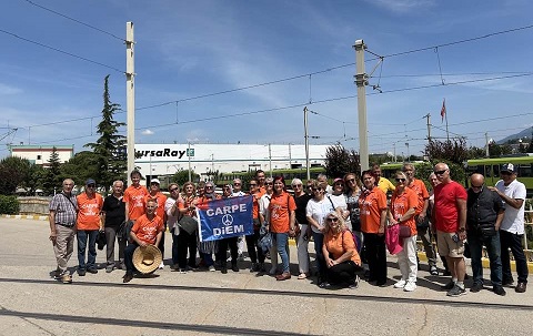 Yürüyüş Grubu Carpe Diem’den BURULAŞ’a Teşekkür Ziyareti