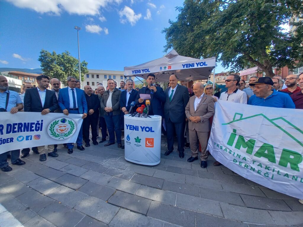 DEVA Partisi Bursa İl Başkanı Tayfun Öztürk’ten Sert Tepki: “Bu Zulüm Değil de Nedir?”  Temmuz Umutları Suya Düştü…