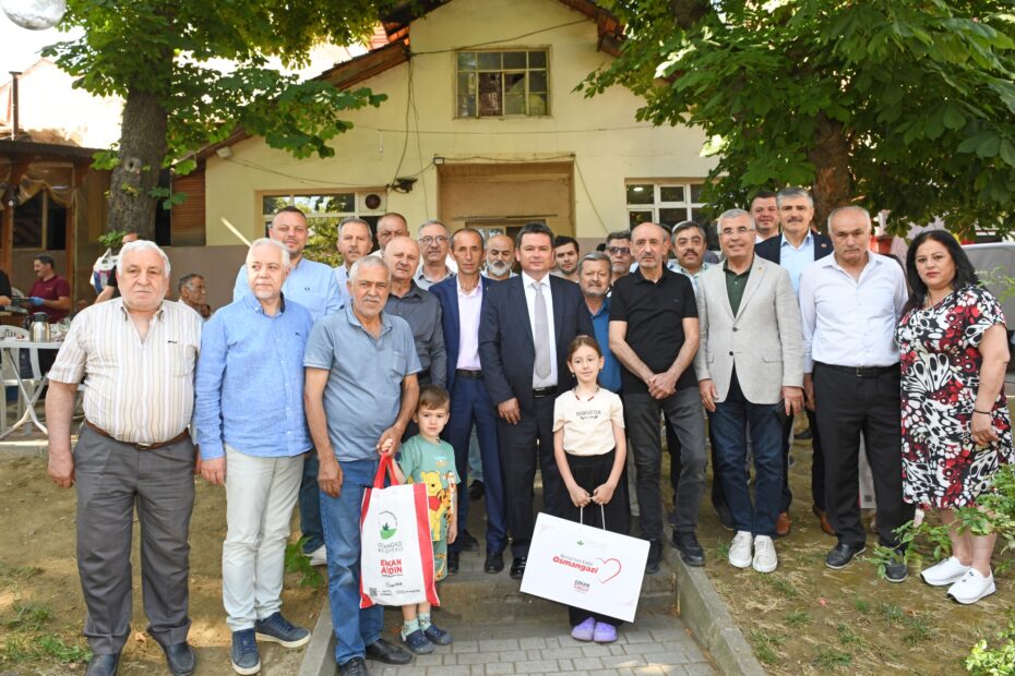 Erkan Aydın İvazpaşa sakinleriyle buluştu