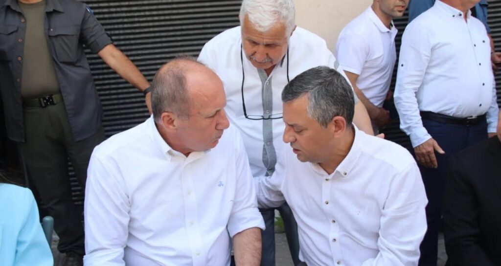 Özgür Özel ve Muharrem İnce buluştu