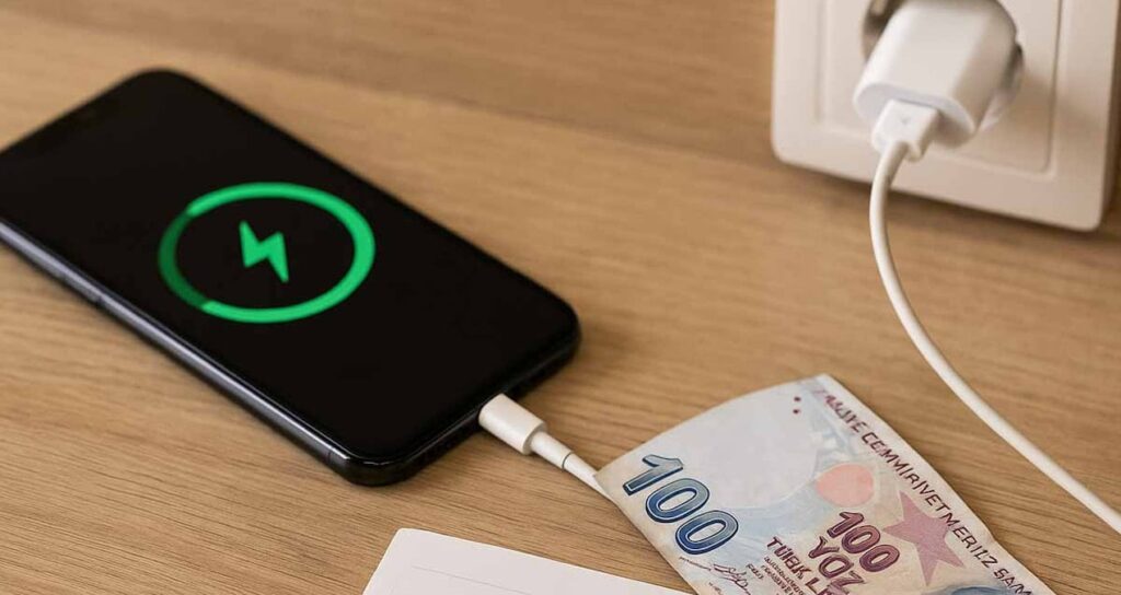 Telefonunu böyle şarj edenler her ay daha fazla elektrik faturası ödüyor!