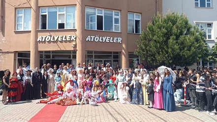 Hüseyin Özdilek MTAL’den Yıl Sonu Defilesi ve Sergisi