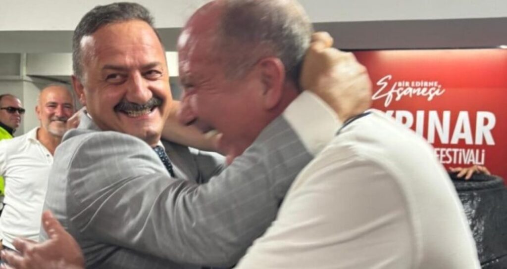 Ağıralioğlu ile İnce’den samimi poz