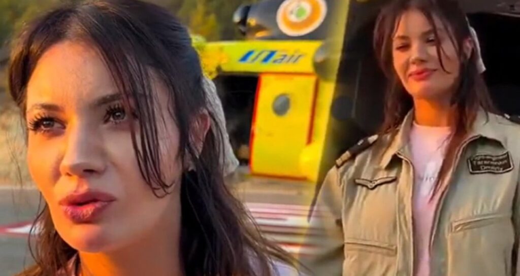 Alevlerin üzerinde 10 saat uçtu yine de sosyal medyaya yaranamadı!