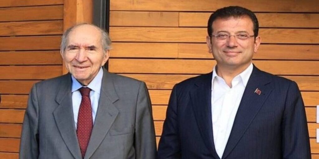 Ekrem İmamoğlu’ndan Altan Öymen için taziye mesajı