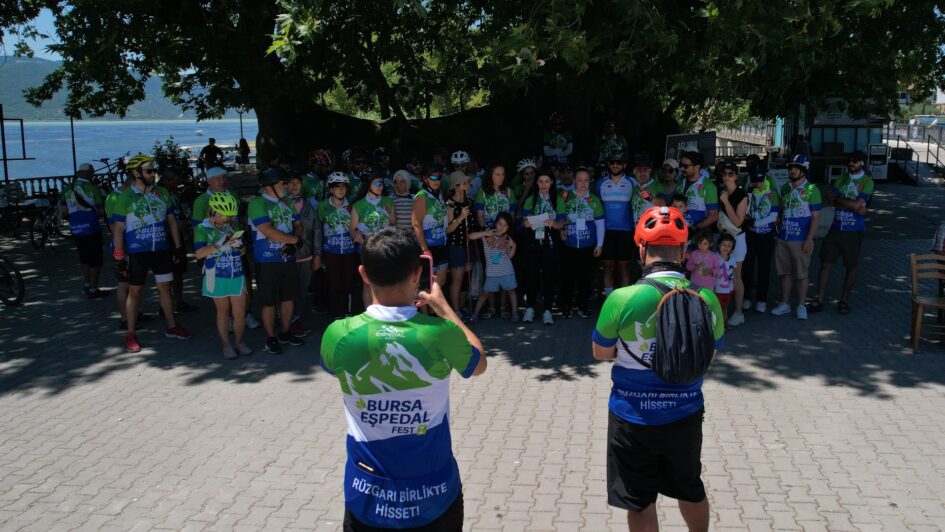 Nilüfer’de engelsiz pedallar dostluk için döndü