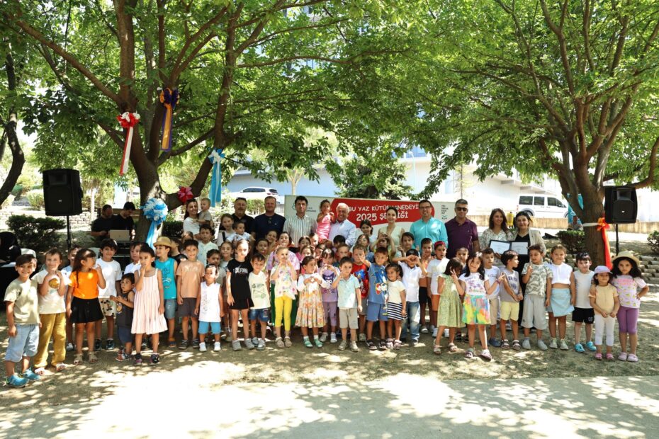 Nilüferli çocuklar, okula kütüphanede hazırlandı  