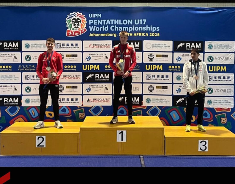 Osmangazili milli pentatlet Arda Meriç’ten dünya ikinciliği