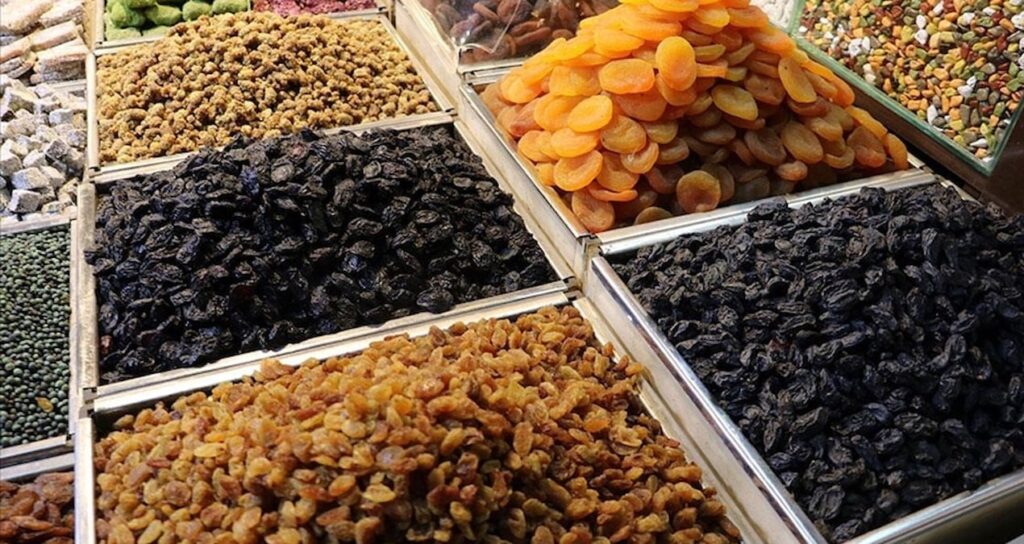 Türkiye’den dünyaya 852 milyon dolarlık kuru meyve ihracatı