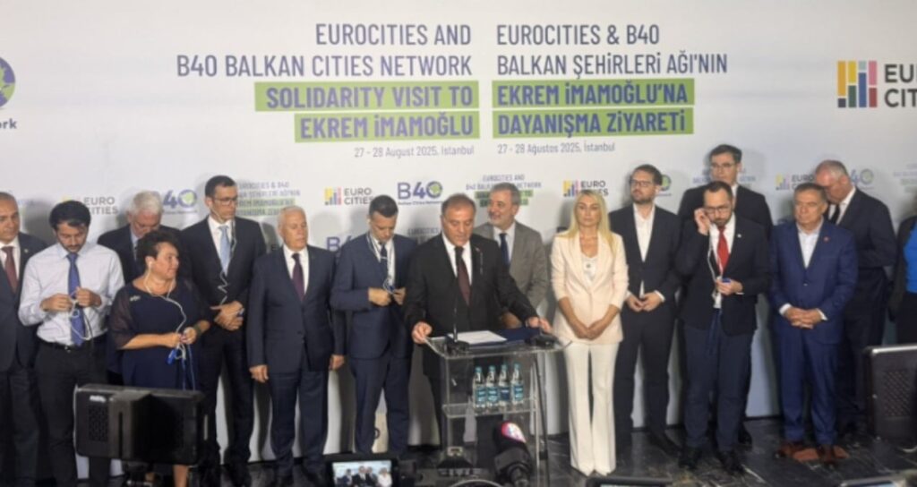 Avrupalı belediye başkanlarına İmamoğlu engeli