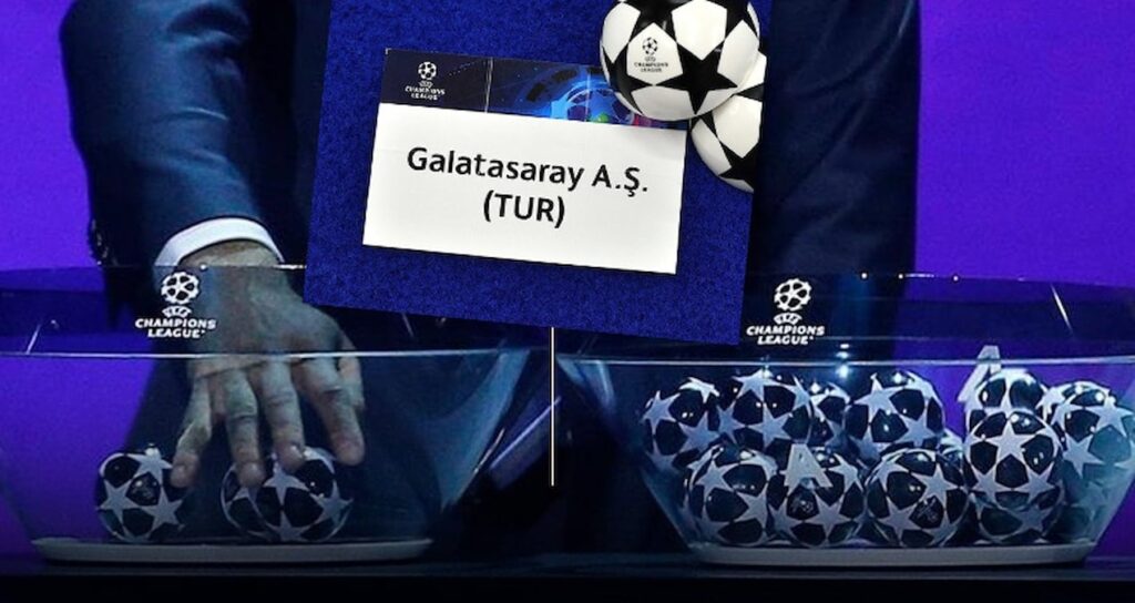 Şampiyonlar Ligi kurasında ‘toplar’ tarih oldu!