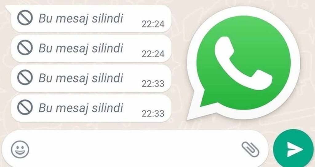 Silinen WhatsApp mesajlarını görmek meğer bu kadar basitmiş