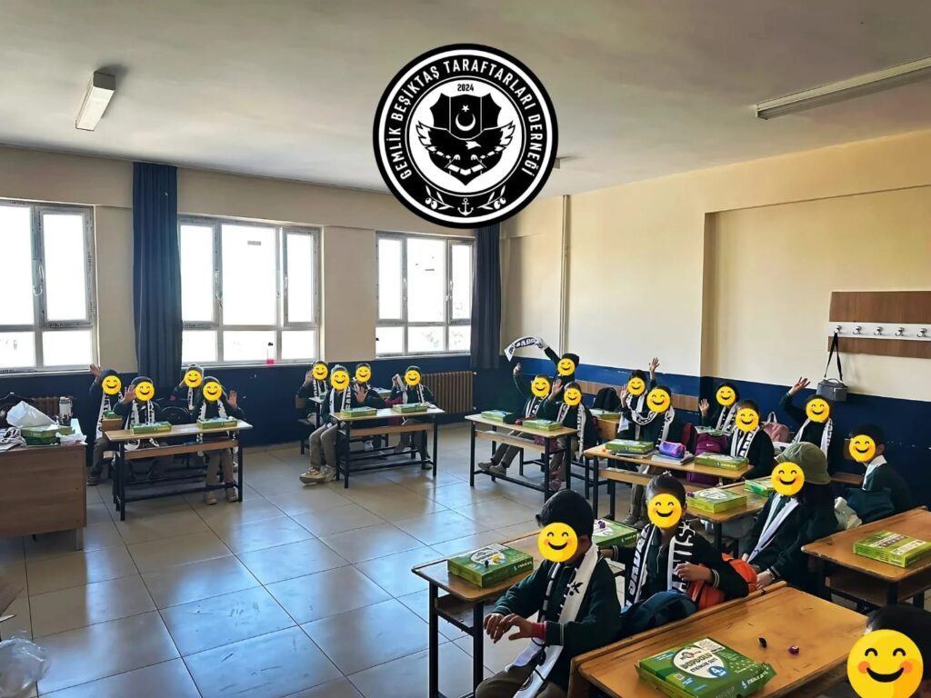 Van’dan Gemlik’e Uzanan Gönül Köprüsü: Beşiktaş Sevgisi ve Eğitim Desteği Bir Arada