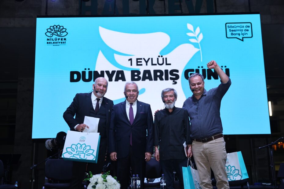 Barışın sesi Nilüfer’den yükseldi