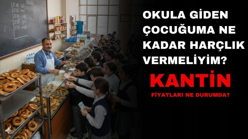 Okullarda Kantin Fiyatları Alarm Veriyor: “Çocuklarımızın Geleceği Tehlikede”