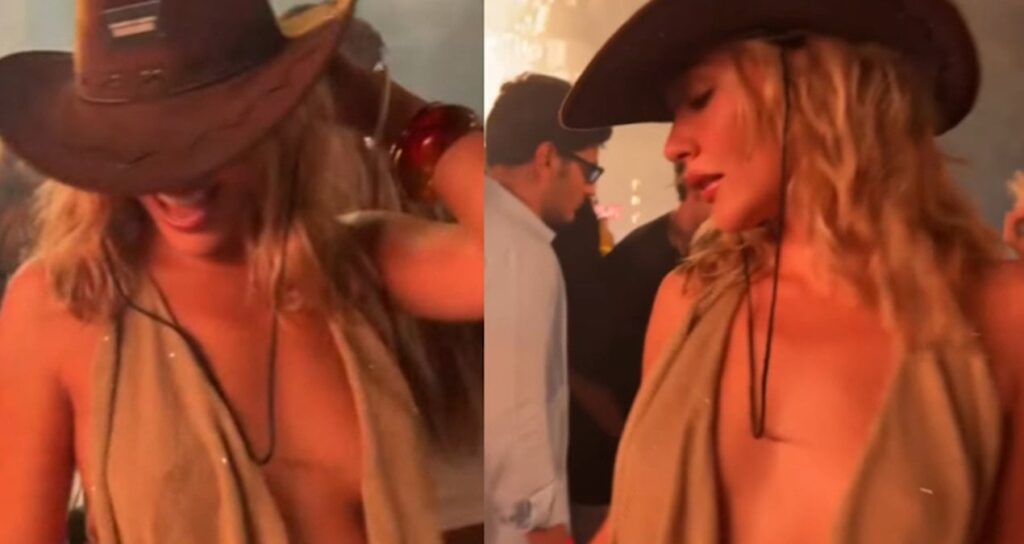 Melisa Döngel aşk acısını konserde attı