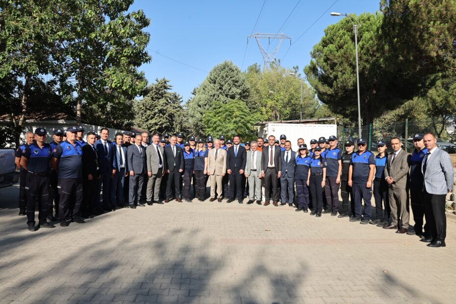 Şadi Özdemir Zabıta Teşkilatı’nın 199. yılını kutladı