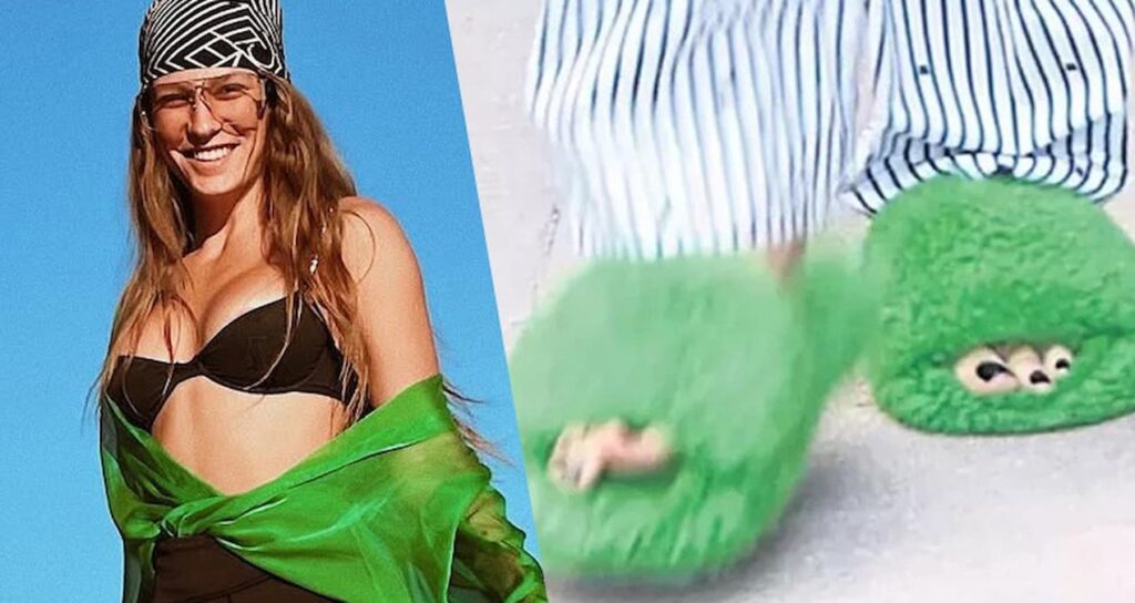 Serenay Sarıkaya’nın terlikleri 50 bin lira