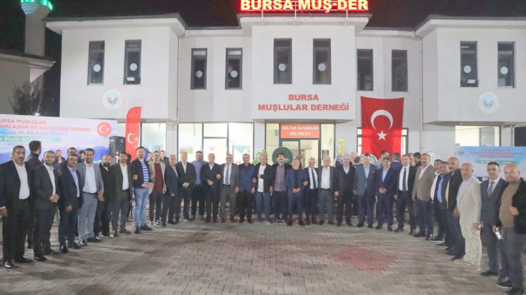 Muşluların Bursa’daki İlk Sivil Toplum Teşkilatı Gururla 28 Yaşında