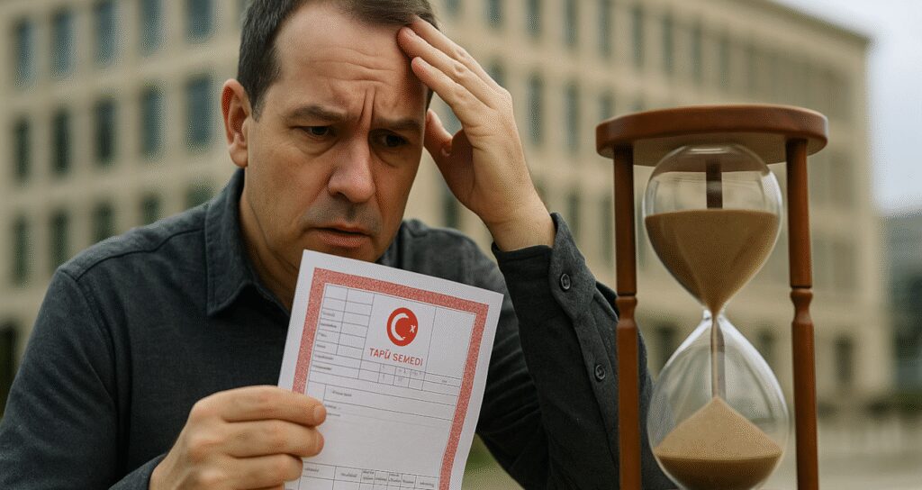 90 gün kuralını unutan tapu sahipleri hapı yuttu